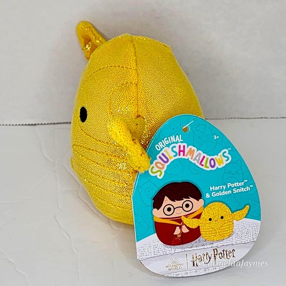HARRY POTTER AND SNITCH ⚡️⚜️ Quidditch Character Set Squishmallow Kellytoy NWT - Picture 8 of 10